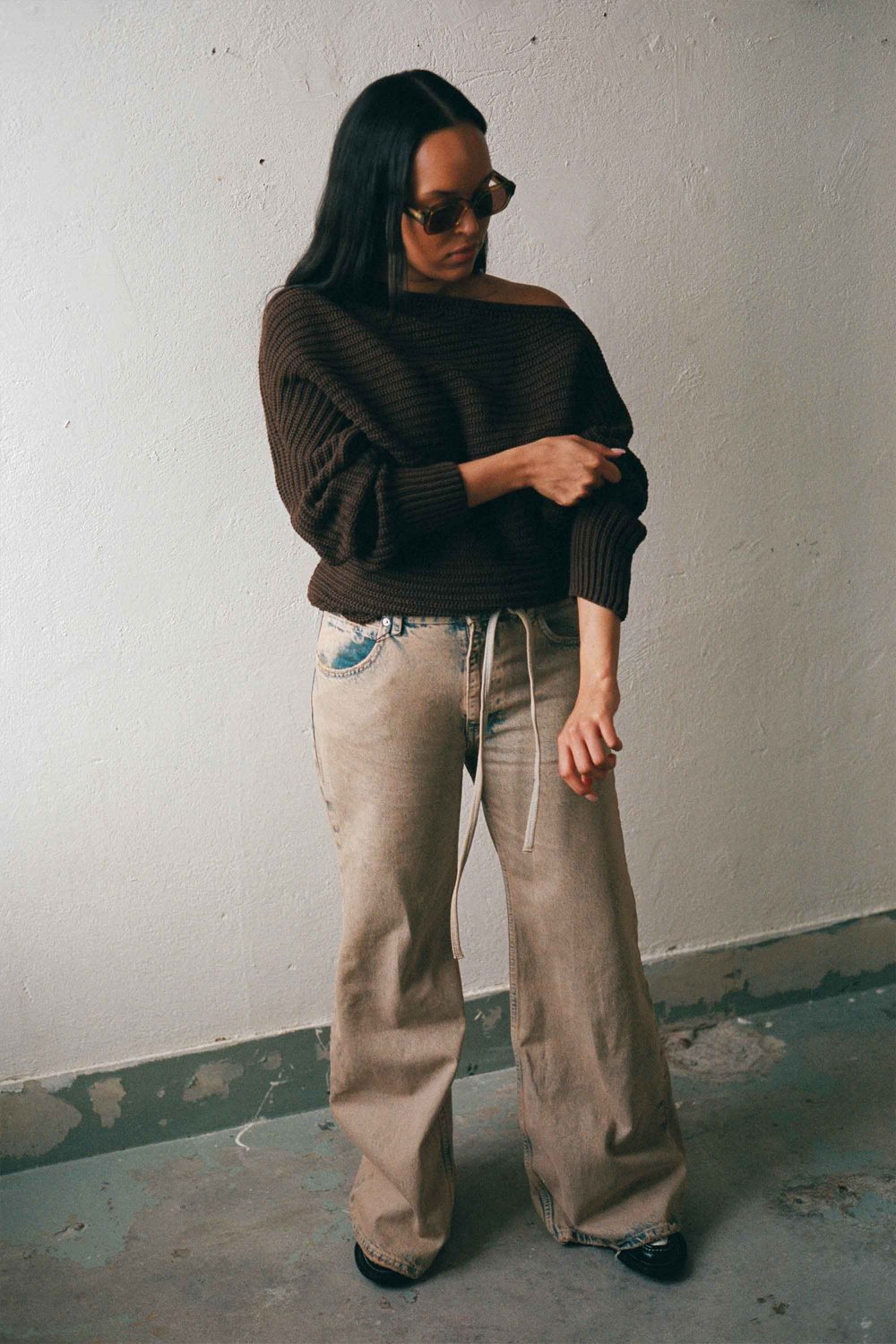 Monokel Eyewear Apollo Caramel - pink solid lens