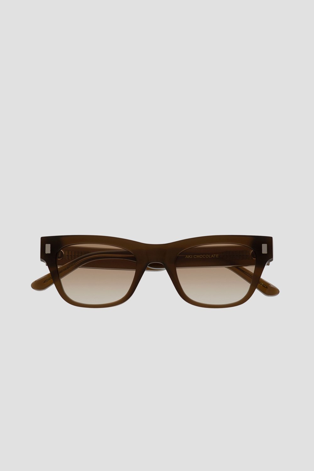 Monokel Eyewear Aki Chocolate - brown gradient lens