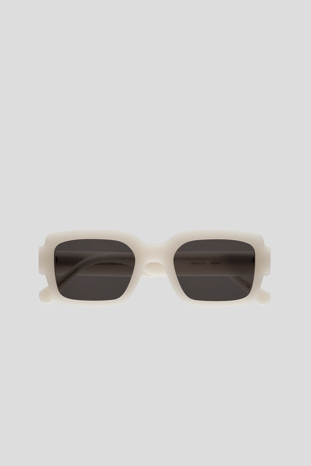Monokel Eyewear Apollo Pearl - grey solid lens