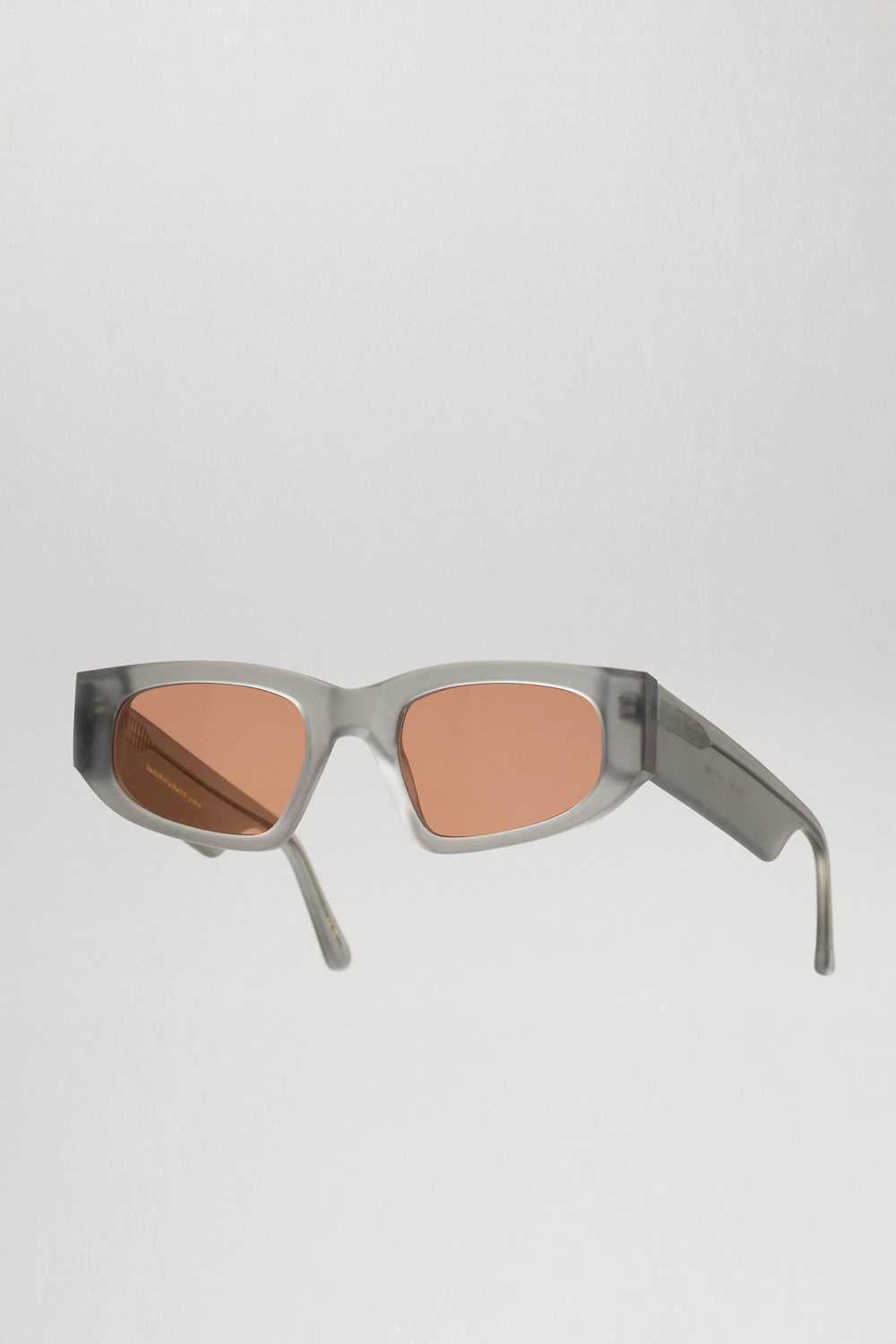 Monokel Eyewear Eclipse matt Grey - orange solid lens