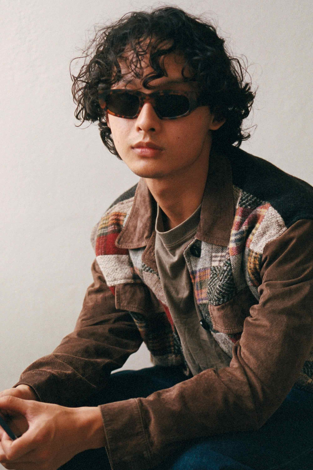 Monokel Eyewear Eclipse matt Havana - green solid lens