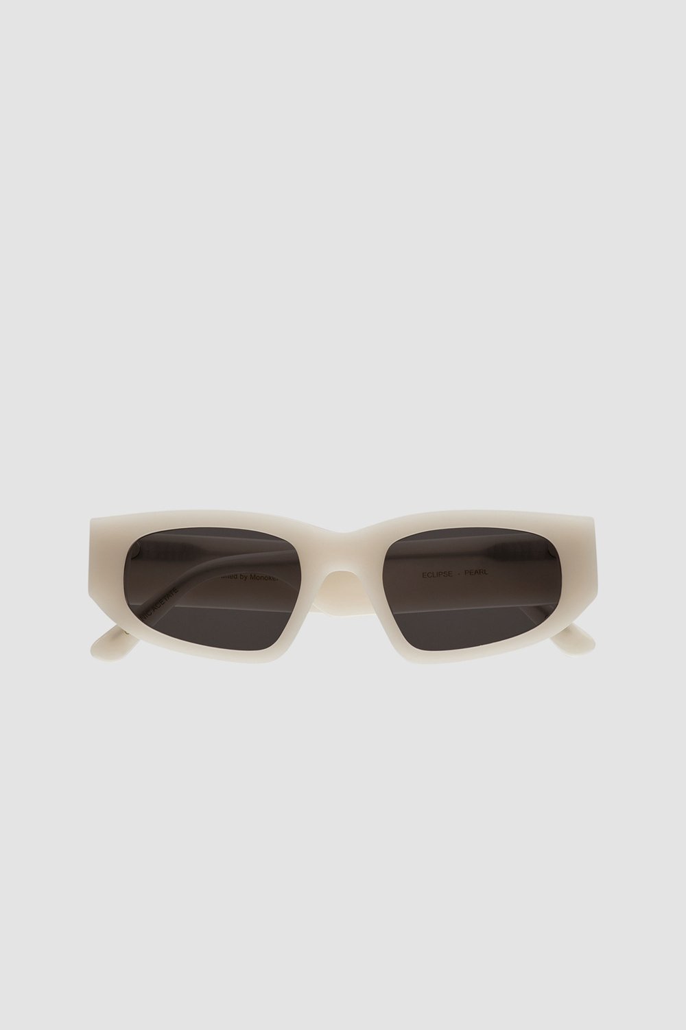 Monokel Eyewear Eclipse Pearl - grey solid lens