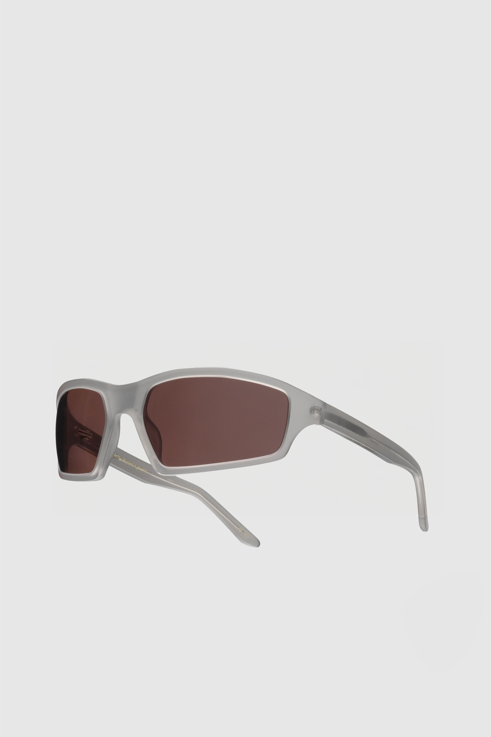 Monokel Eyewear Raven matt Grey - rose solid polarized lens
