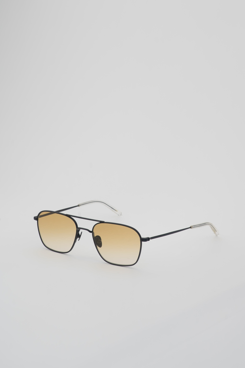 Monokel Eyewear Dion matt Black - yellow gradient lens